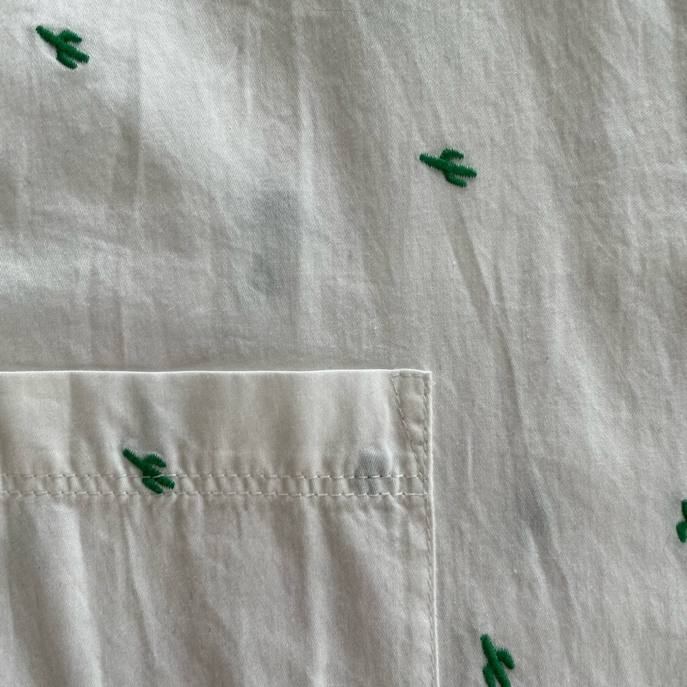 Madewell Button Down Cactus Print🌵 - Picture 5 of 7